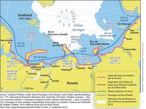 route arctique russe