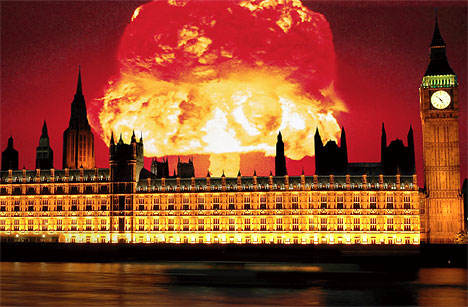 Londres sera la première à être bombardée pendant la troisième guerre mondiale