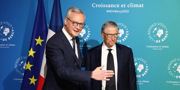 bruno-le-maire-bill-gatesbruno-le-maire-bill-gates