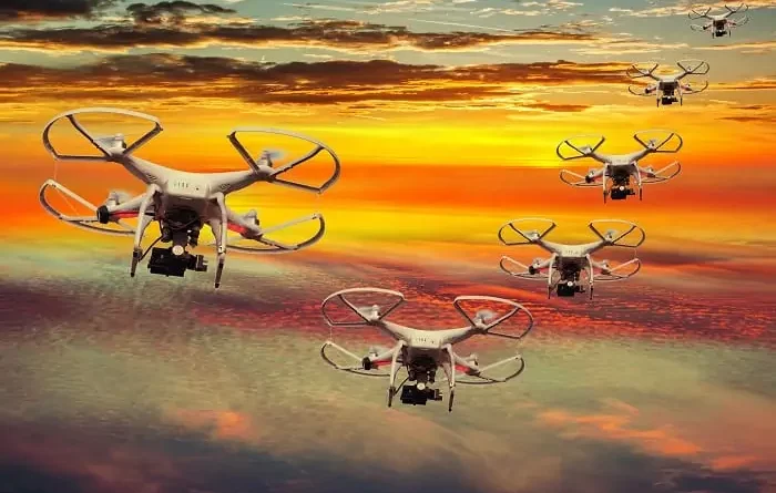 Drone-swarming