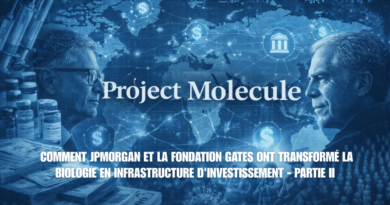 Au cœur du projet Molecule — Comment JPMorgan et la Fondation Gates ont transformé la biologie en infrastructure d&rsquo;investissement – Partie II