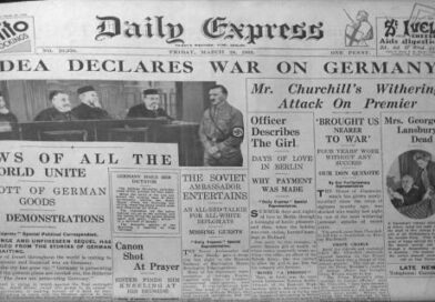 24 mars 1933 : la déclaration de guerre à l’Allemagne 24 mars 1933 : la déclaration de guerre à l’Allemagne