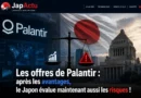 Les offres de Palantir : après les avantages, le Japon évalue maintenant aussi les risques
